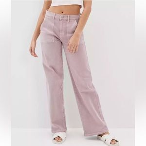 American Eagle High-Waist Wide-Leg Pant